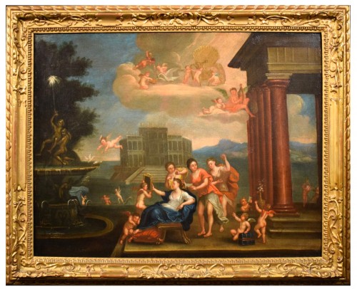 The Toilet of Venus -  Bolognese school of the 17th century